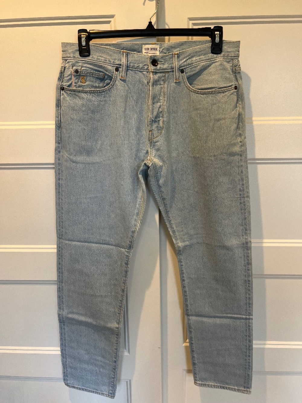 Todd Snyder Slim Fit 12.5 Oz. Cotton Selvedge Denim Jeans - 33 x 32